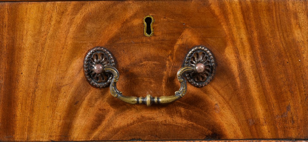 Small 19th century mahogany partners desk  View VI