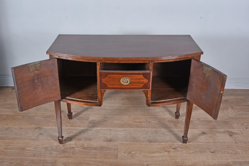 small Georgian mahogany sideboard  View IV