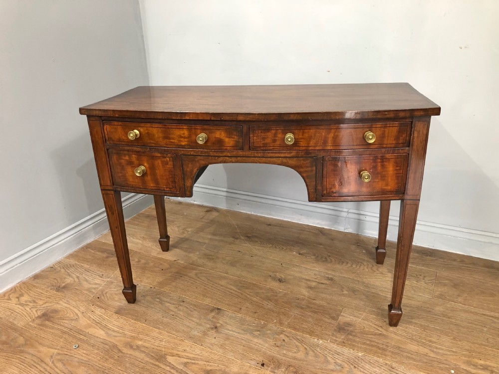 Georgian mahogany serving table 