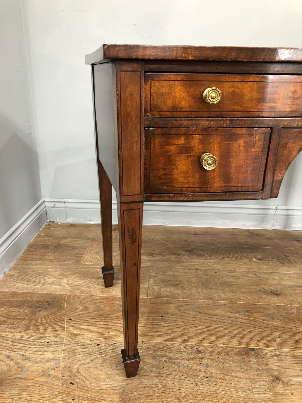 Georgian mahogany serving table  View III