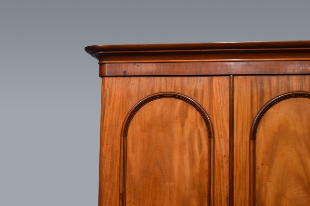 Victorian mahogany two door  wardrobe  View III