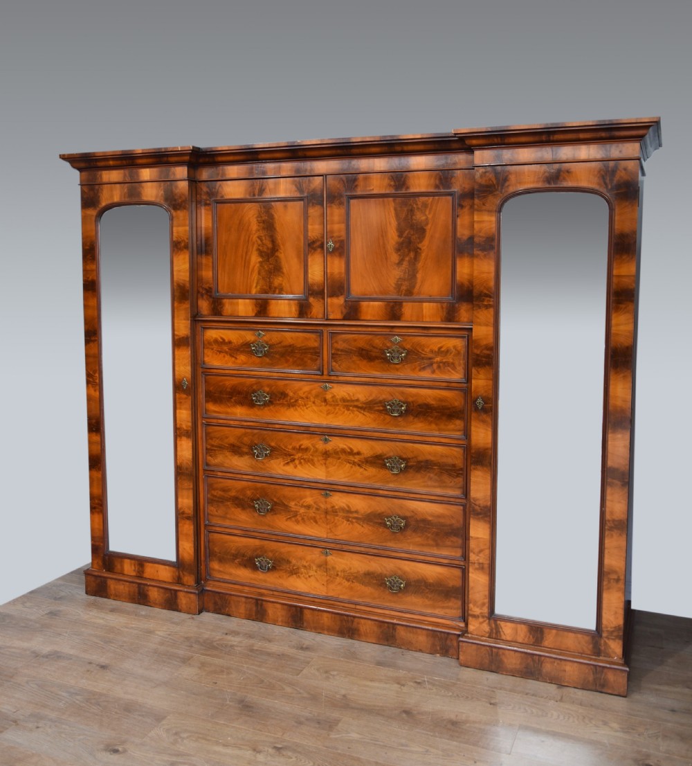 Howard & sons breakfront compactum wardrobe 