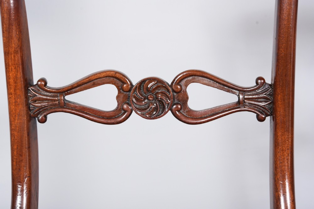set of six regency mahogany dining chairs attributed to Gillows  View VII