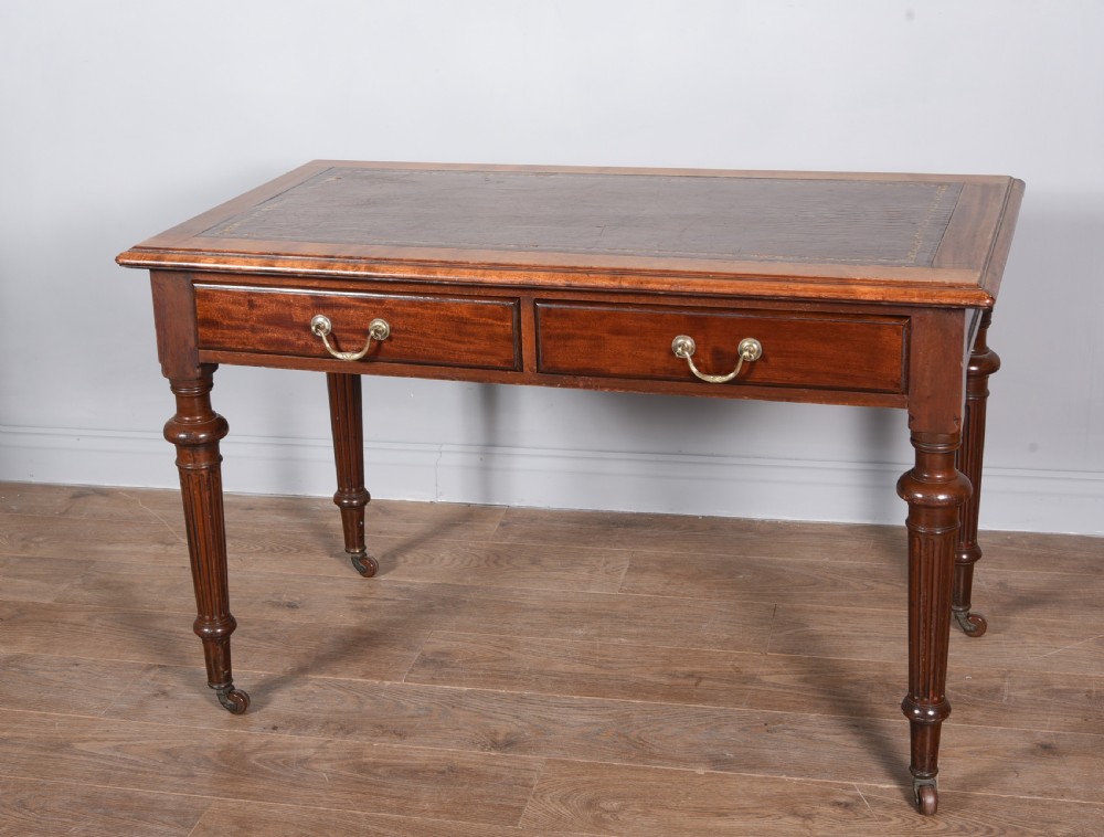 Victorian mahogany writing table 