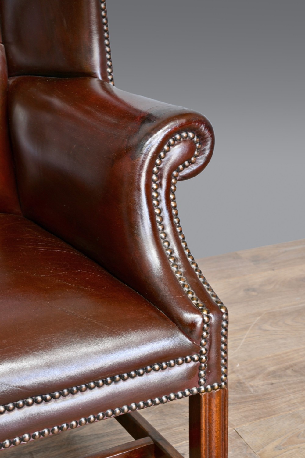 leather wing chair  View V