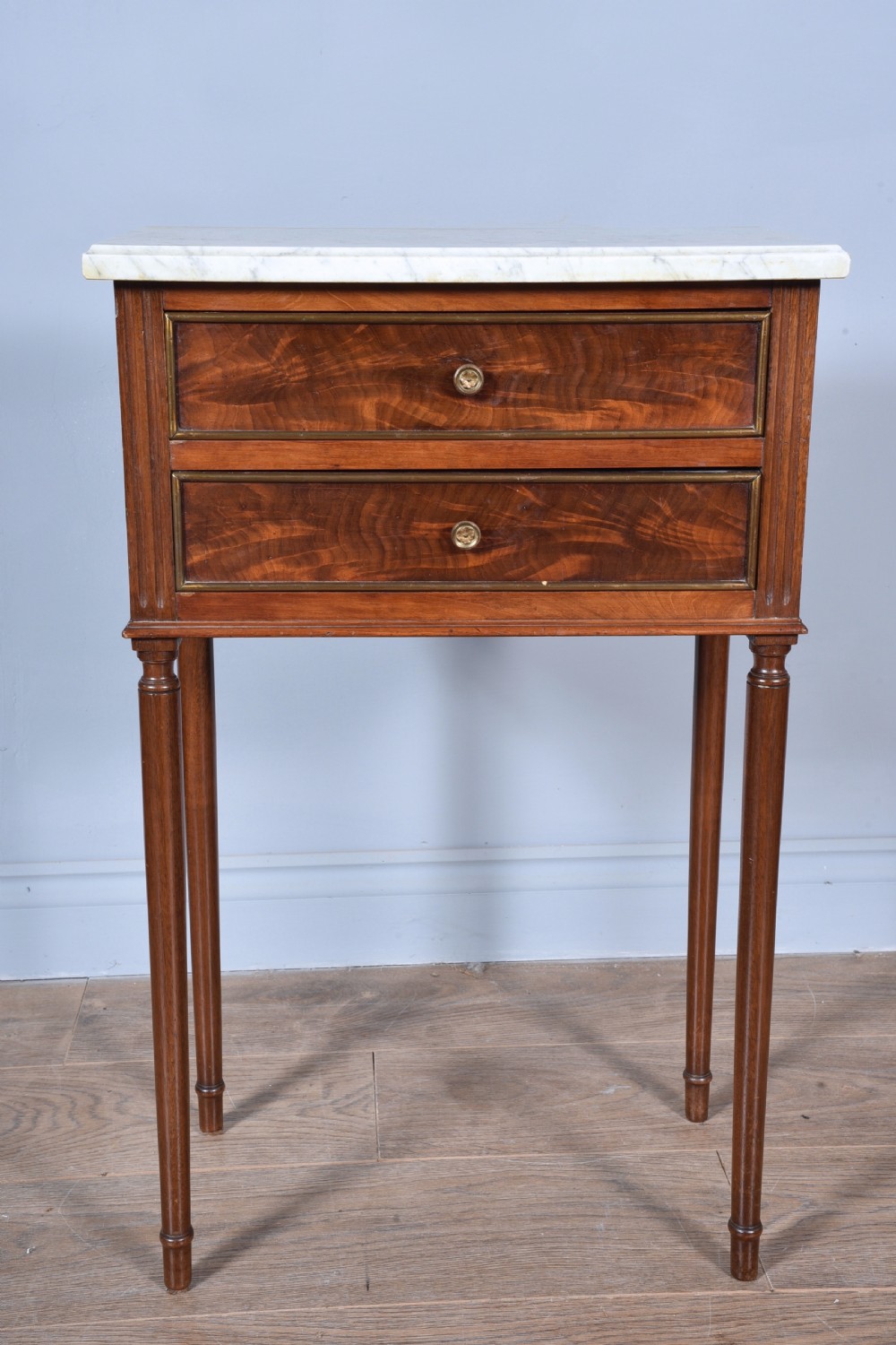 19th century French empire mahogany lamp table side table 