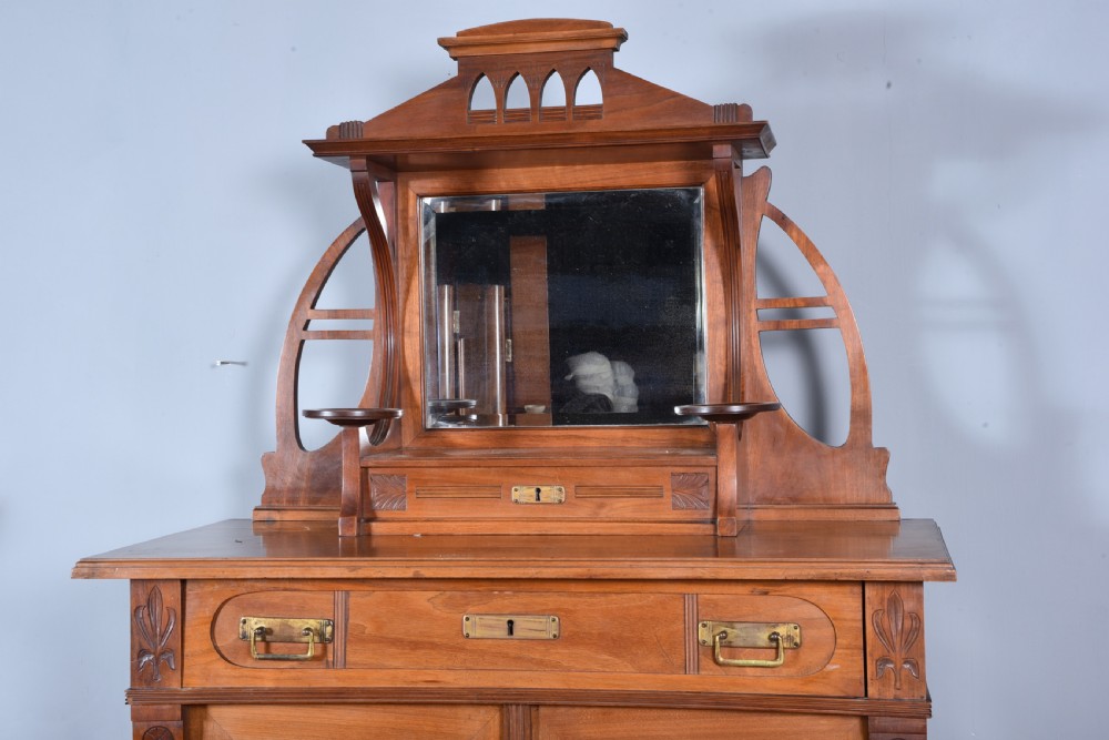Arts and Crafts hall cabinet  View IV