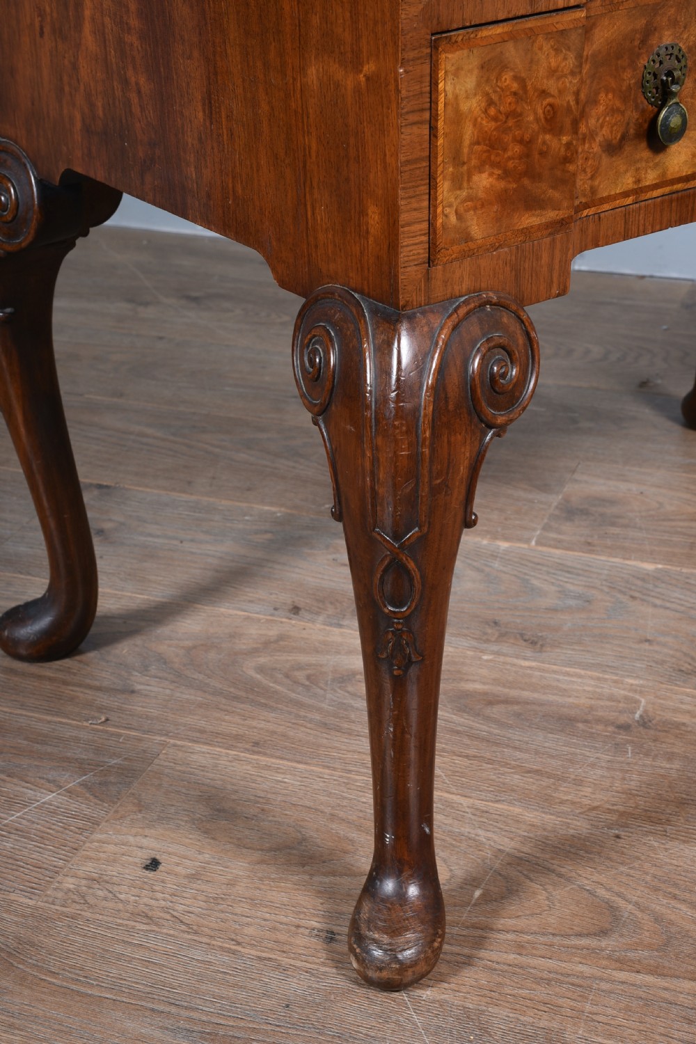 Antique Walnut Queen Anne style  bureau  View VI