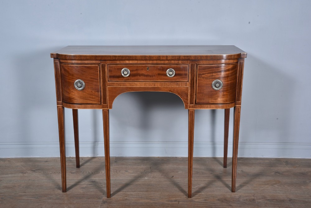 Antique small Georgian mahogany sideboard 