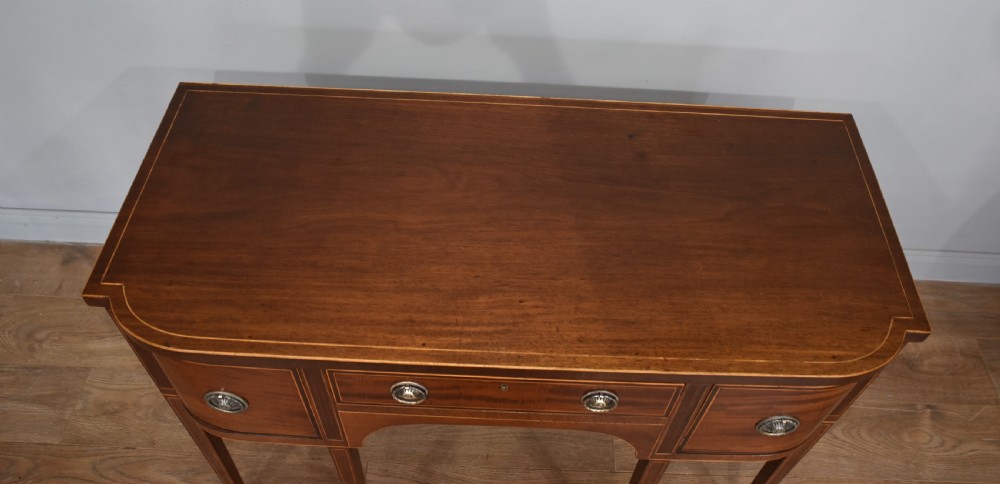 Antique small Georgian mahogany sideboard  View VI
