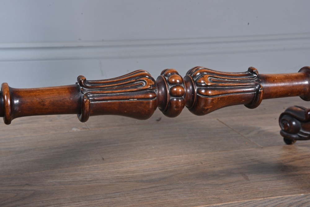 Antique Kidney shaped rosewood writing table  View VII