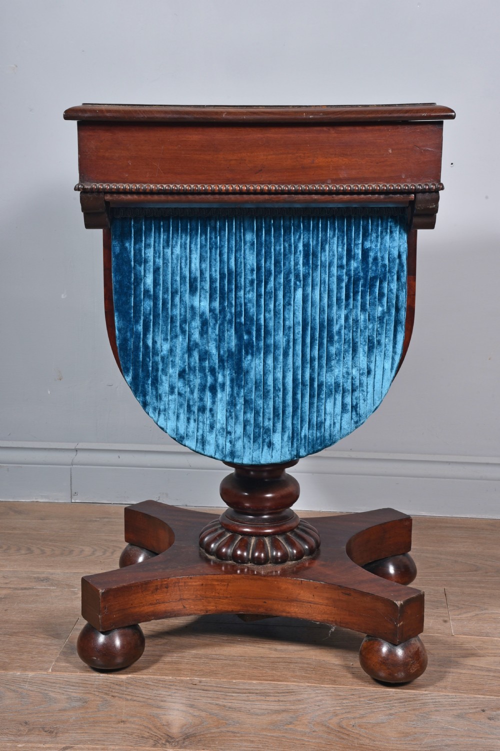 Regency mahogany occasional work table   View III