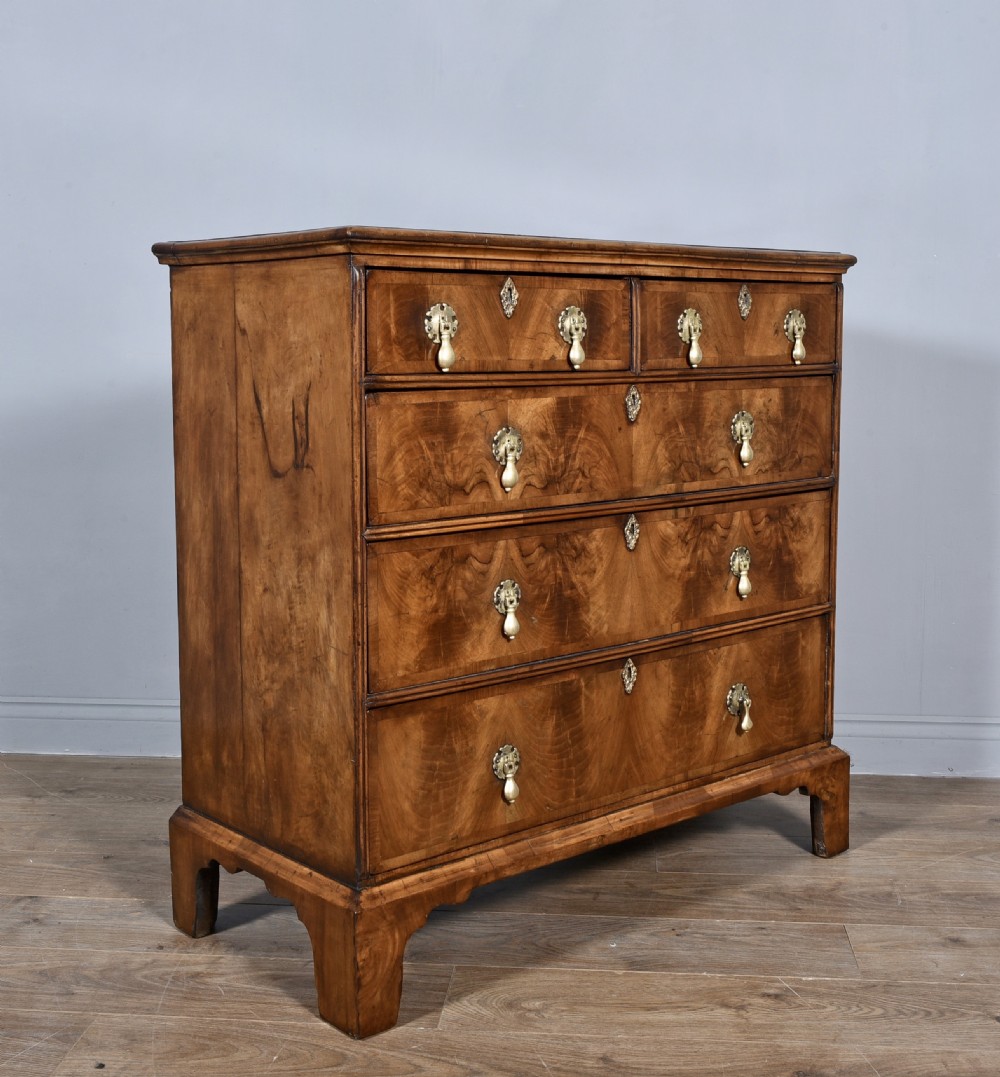 Antique walnut chest of drawers  View III