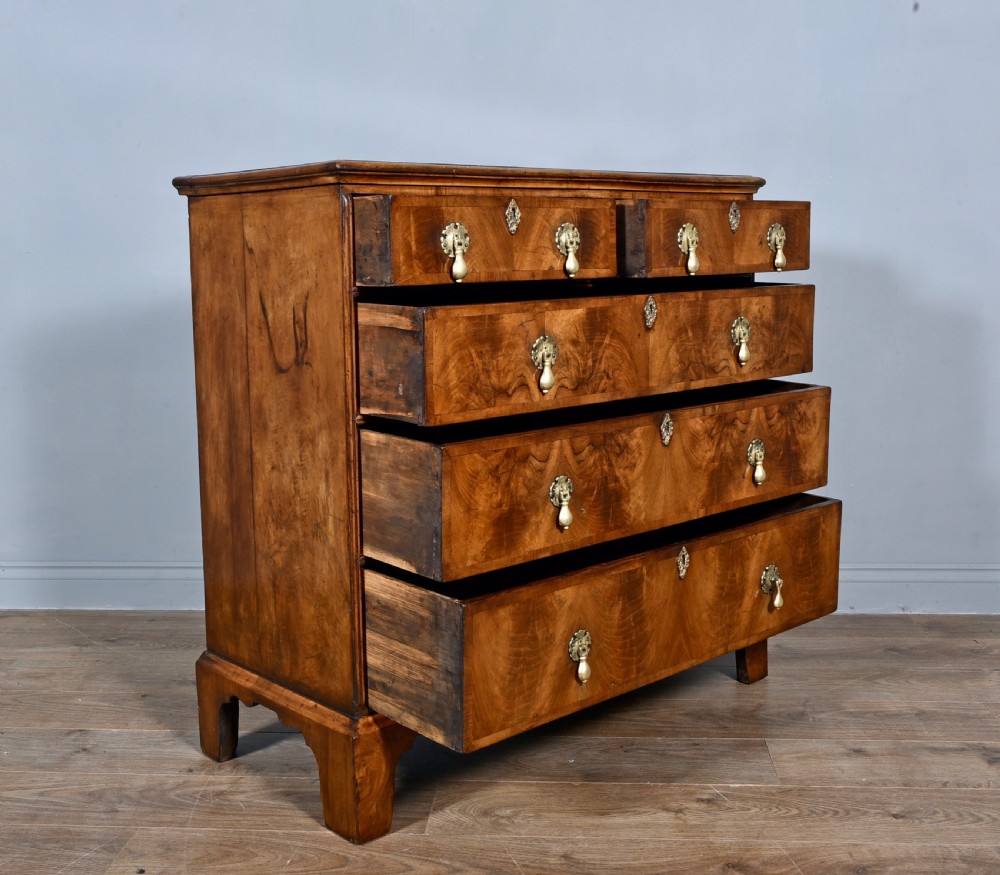 Antique walnut chest of drawers  View IV