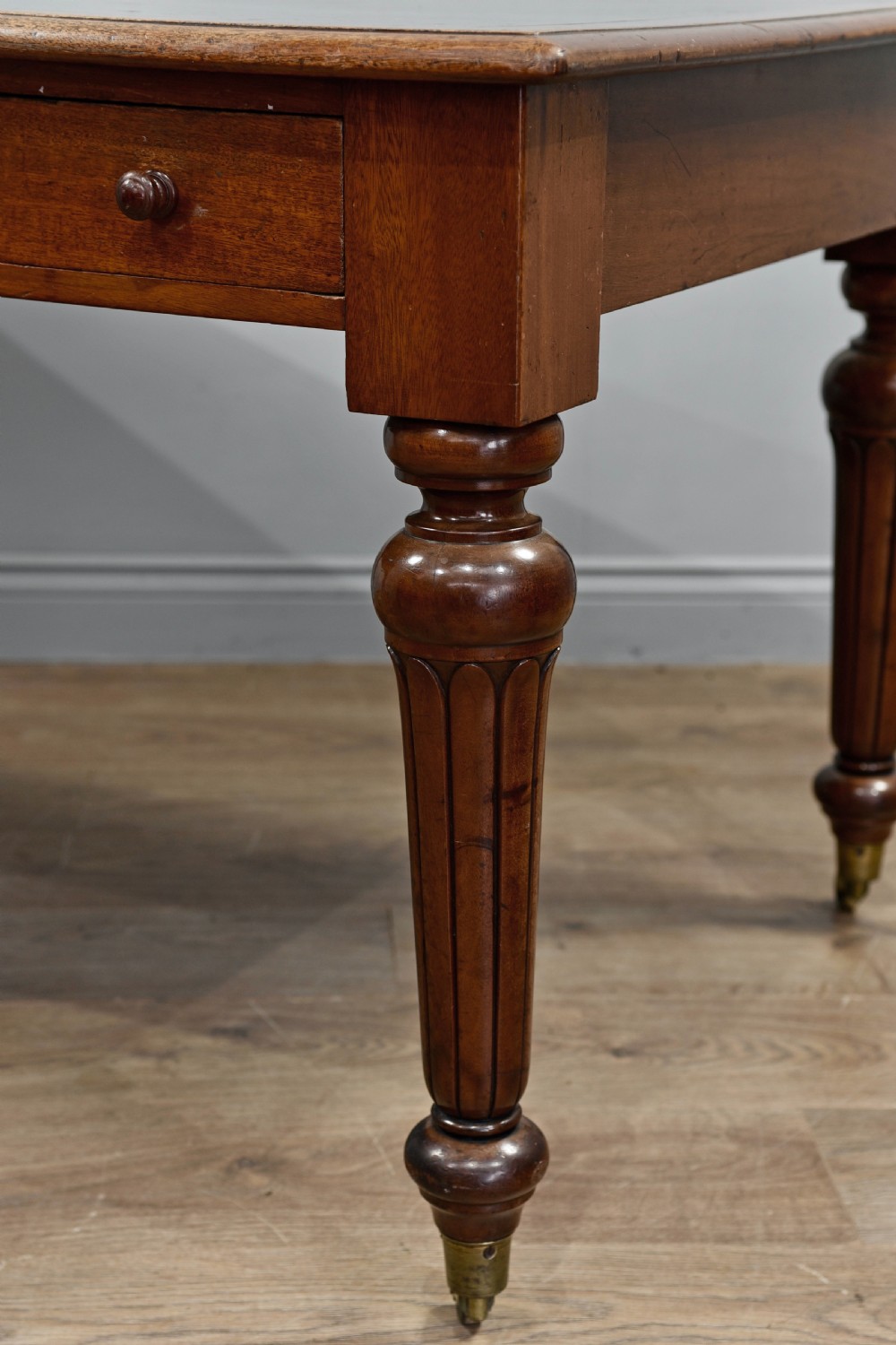 Victorian mahogany  writing desk  View IV