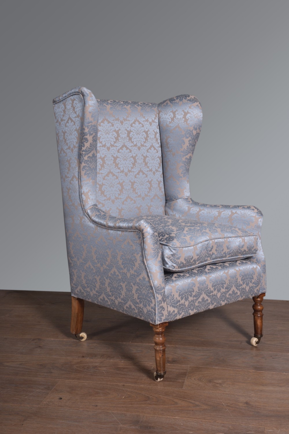 Antique wing chair by Gregory & co London  View IV