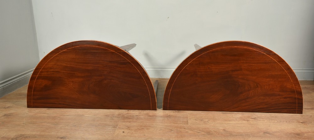 Antique pair of early Georgian console tables  View III