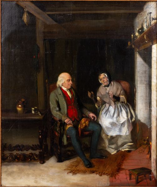 CIRCLE OF SIR DAVID WILKIE (1785-1841) EARLY 19TH CENTURY PAINTING