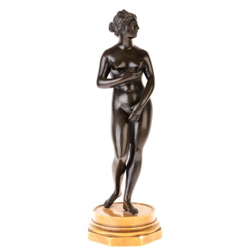 CONTINENTAL GRAND TOUR BRONZE SCULPTURE OF VENUS DE' MEDICI