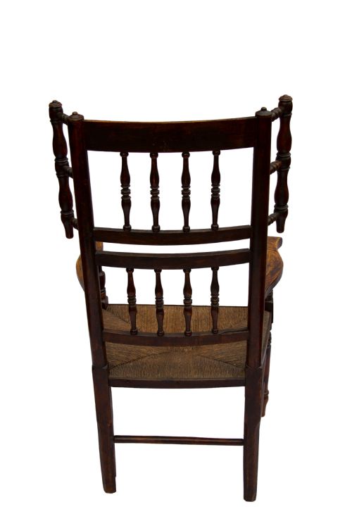 LANCASHIRE SPINDLE BACK ARM CHAIR - ADDITIONAL PHOTO 1