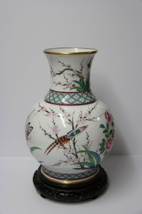 An Impressive French Porcelain Vase by Samson