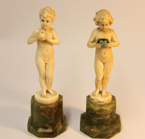 A Superb Pair of Ferdinand Preiss Figures