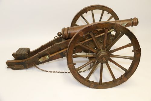 Model of a 18th Century Canon