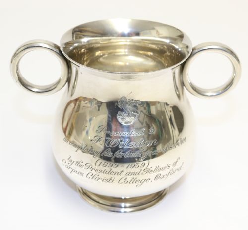 A Rare Silver Porringer