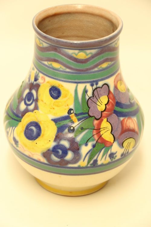 Early Poole Pottery Vase Carter Stabler and Adams