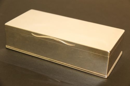 A Superb Victorian Silver Box
