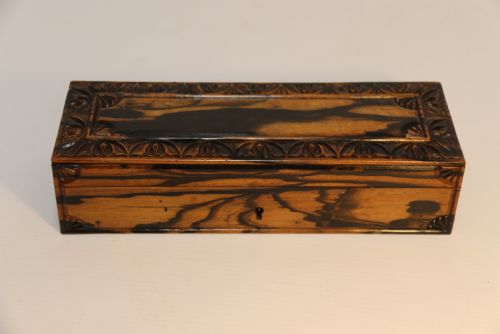 A Fine Indian Coromandel Wood Jewel Box