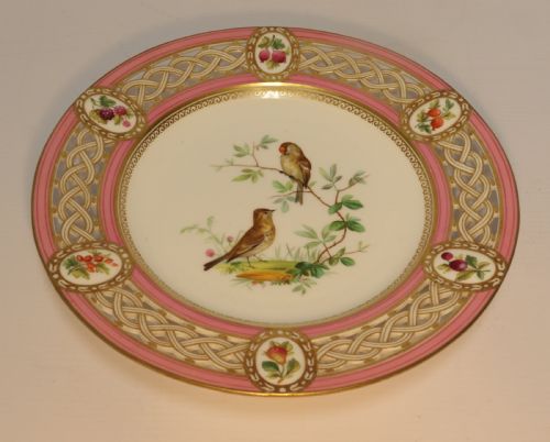 A Superb Minton Cabinet Plate