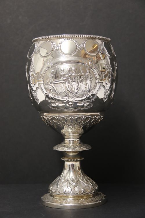 A Rare Silver Mid-19th Century Cornish Military Trophy