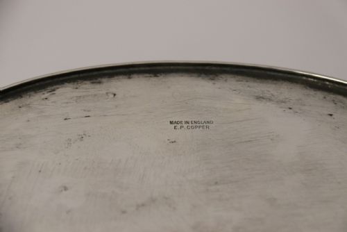A SUPERB QUALITY SILVER PLATED DOMED OVAL BOX - ADDITIONAL PHOTO 10