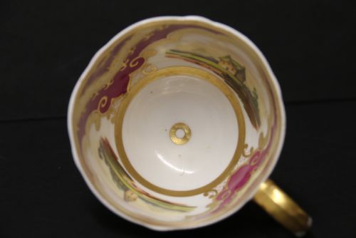 AN EARLY 19TH CENTURY ENGLISH RIDGEWAY PORCELAIN CABINET CUP AND SAUCER - ADDITIONAL PHOTO 8