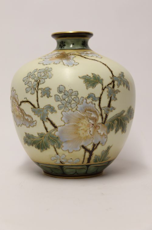 A Superb Large Early 20th Century Porcelain Vase by Alexandra Porcelain Works of Austria.