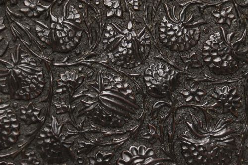 A FINE INDIAN RAJ PERIOD COPPER HAND PIERCED AND DECORATED WALL CHARGER - ADDITIONAL PHOTO 7