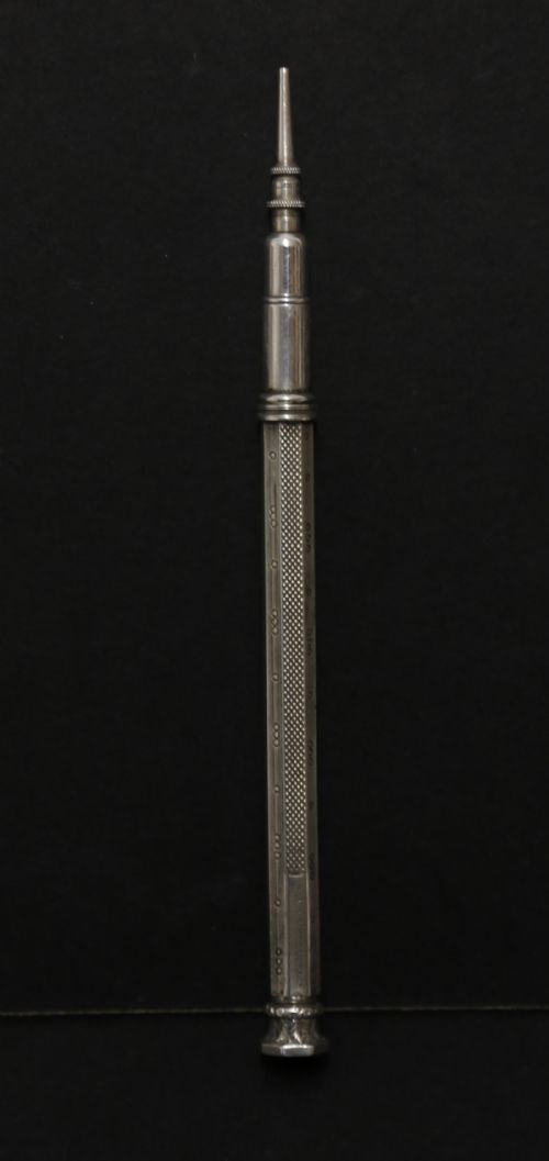 A Victorian Silver Pen/pencil by Cronin Wheeler & Co