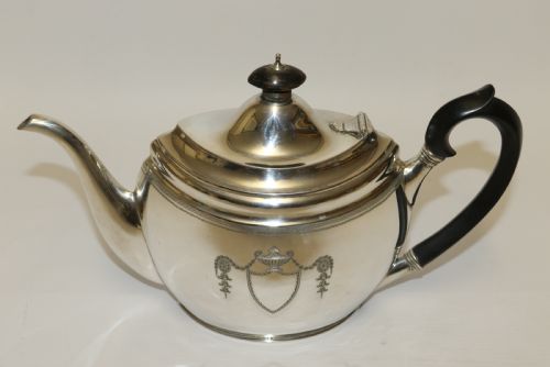fig 1. Exceptional Silver Tea Set by Edward Barnard and Sons