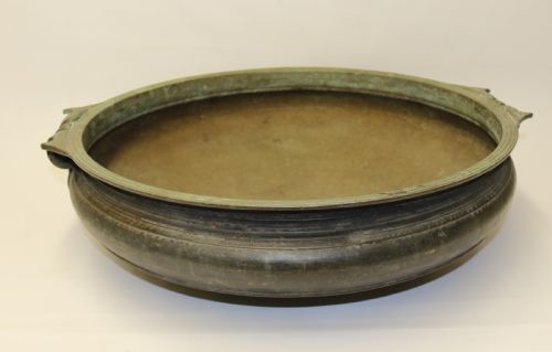 A Rare 18th Century Indian Bronze Urli Temple Bowl