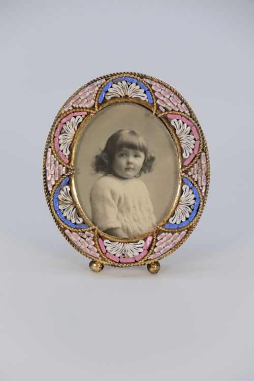 A PAIR OF MINIATURE ITALIAN MICRO MOSAIC PHOTO FRAMES CIRCA 1920 - ADDITIONAL PHOTO 6