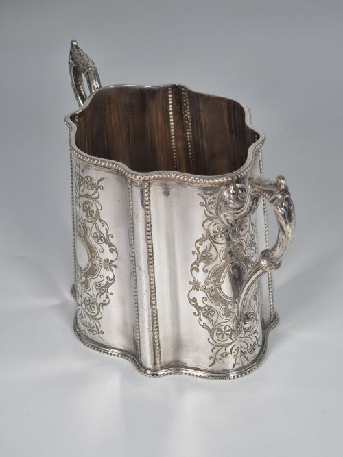 AN ENGLISH VICTORIAN SILVER PLATED TEACOFFEE SET LARGE AND ORNATE DECORATIVE FOUR PIECE SET - ADDITIONAL PHOTO 24