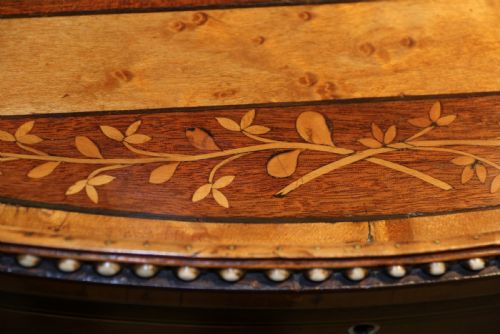 A RARE AND EXQUISITE GEORGE III LADIES WORKTABLE WITH MULTIPLE SECRET RISING COMPARTMENTS - ADDITIONAL PHOTO 7