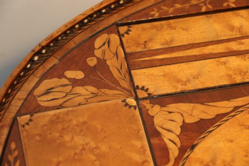 A RARE AND EXQUISITE GEORGE III LADIES WORKTABLE WITH MULTIPLE SECRET RISING COMPARTMENTS - ADDITIONAL PHOTO 8