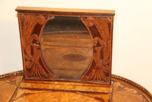 A RARE AND EXQUISITE GEORGE III LADIES WORKTABLE WITH MULTIPLE SECRET RISING COMPARTMENTS - ADDITIONAL PHOTO 14