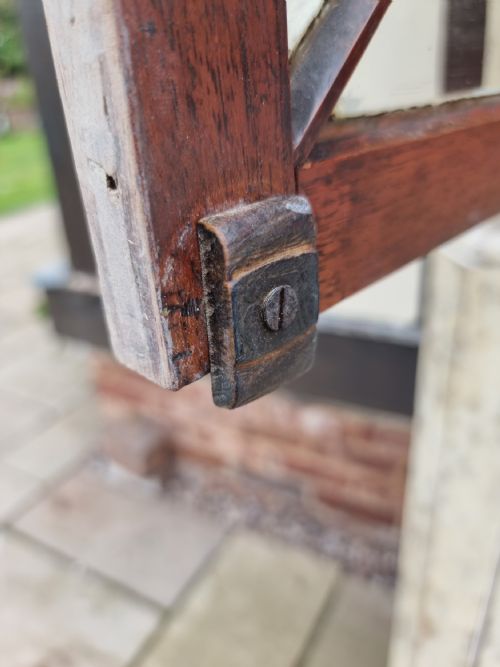 18TH CENTURY PAINTED CUPBOARD CIRCA 1790 ENGLISH - ADDITIONAL PHOTO 4