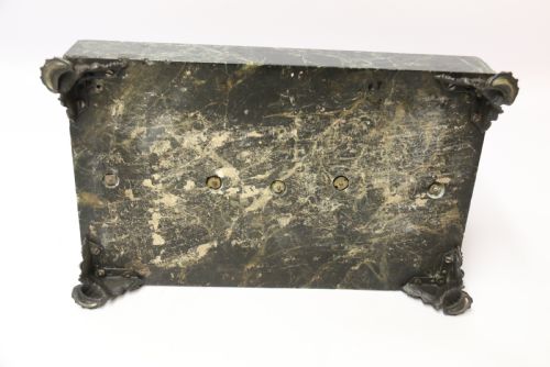 EMPIRE PERIOD BRONZE AND MARBLE DESK TOP INKSTAND BY LEFEBVRE OF BELGIUM CIRCA 1820 - ADDITIONAL PHOTO 12