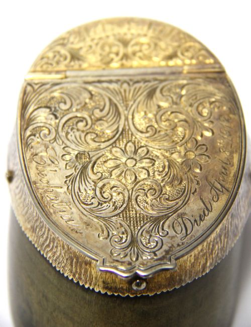 A COUNTRY HOUSE INK WELL IN THE FORM OF A PONY'S HOOF - ADDITIONAL PHOTO 7