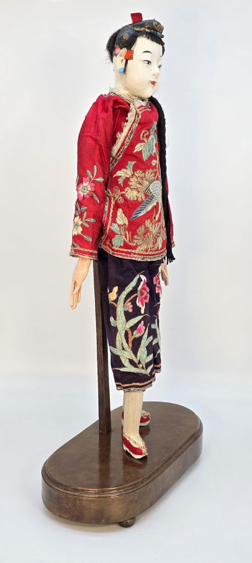 fig 1. 19th century Chinese doll from the famous Jamaica Inn Cornwall