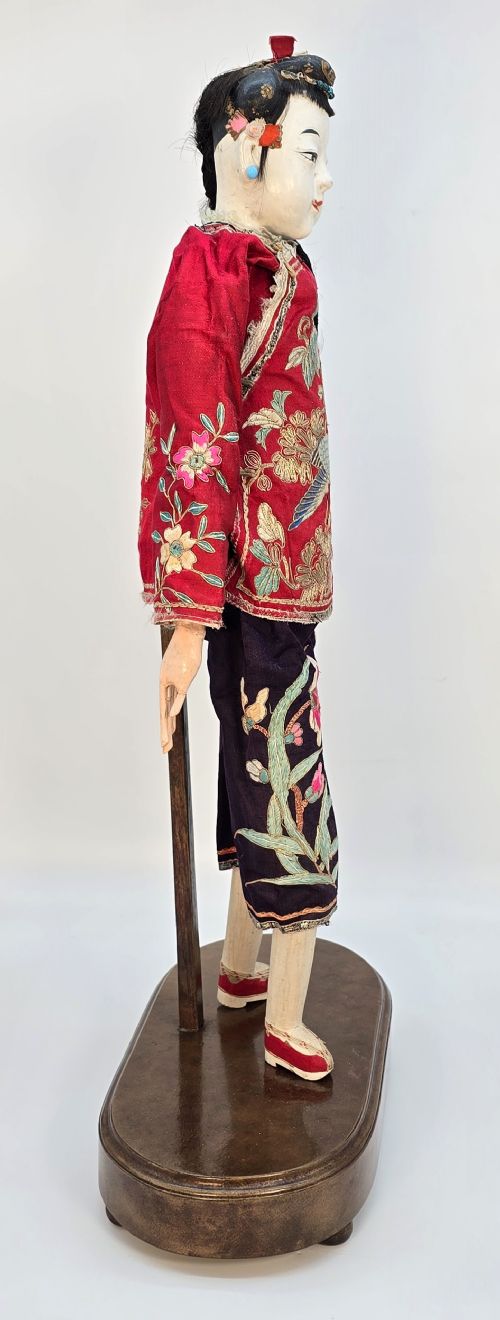 fig 2. 19th century Chinese doll from the famous Jamaica Inn Cornwall